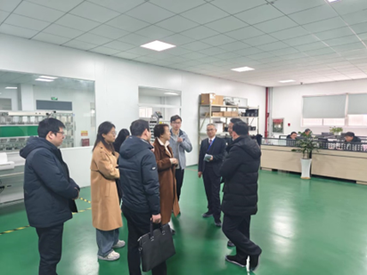 240302 河南电力局领导参观生产车间开运体育网站稿图1